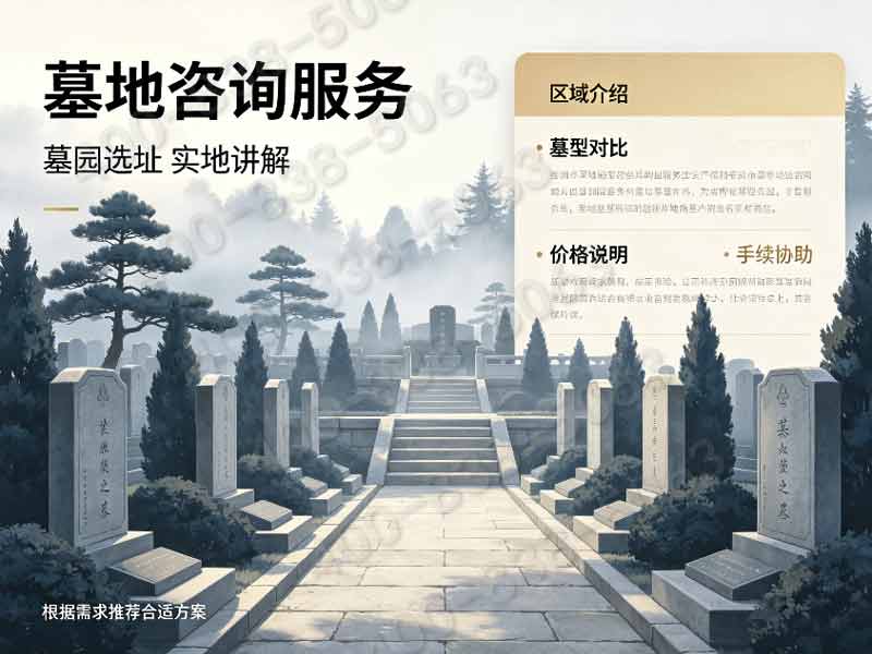 金山陵园高地观景墓碑分层底价 日常洒水除尘服务免费一年咨询热线与服务详解