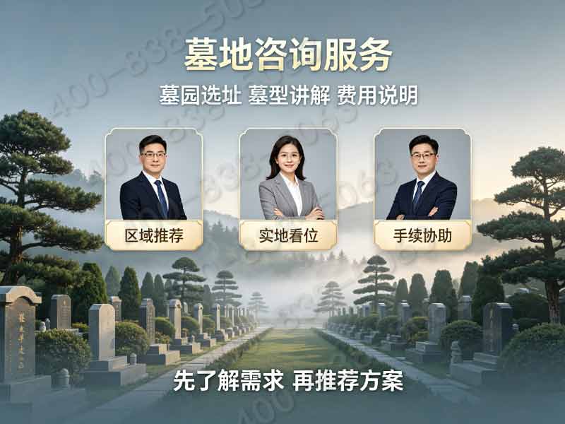 金山陵园高地墓日常保洁咨询完整接待座机汇总