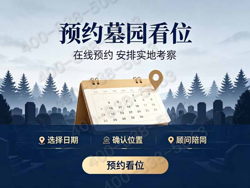 金山陵园高地观景墓碑完整底价 园区定期保洁服务附赠一年咨询热线与服务详解
